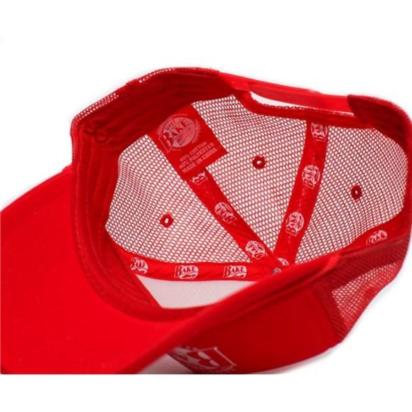 Wake and Bake Wed Pot 420 Funny Adult Truckers Unisex Cap Hat Red Cali Pride Smo - Picture 3 of 5